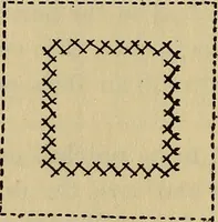 An illustration from A little sewing book for a little girl (1918)