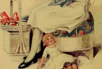 Picture 2 of 38 from A little sewing book for a little girl (1918), leaf 7