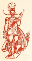 An illustration from Little wars : a game for boys from twelve years of age to one hundred and fifty and for that more intelligent sort of girls who like boys' games and books (1913)
