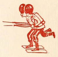 An illustration from Little wars : a game for boys from twelve years of age to one hundred and fifty and for that more intelligent sort of girls who like boys' games and books (1913)
