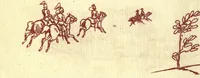 An illustration from Little wars, a game for boys from twelve years of age to one hundred and fifty and for that more intelligent sort of girls who like boys' games and books; with an appendix on Kriegspiel (1913)