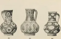 An illustration from Illustrated catalogue of the important and interesting collection of beautiful pottery vases of Eastern origin, dating from the sixth century B.C. to the eighteenth century A.D., being the collection of the widely known connoisseur Mr. Thomas B. Clarke of New York City [electronic resource] : to be sold at unrestricted public sale at the American Art Galleries on the afternoons herein stated (1917)