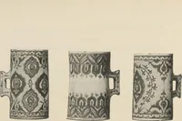 An illustration from Illustrated catalogue of the important and interesting collection of beautiful pottery vases of Eastern origin, dating from the sixth century B.C. to the eighteenth century A.D., being the collection of the widely known connoisseur Mr. Thomas B. Clarke of New York City [electronic resource] : to be sold at unrestricted public sale at the American Art Galleries on the afternoons herein stated (1917)