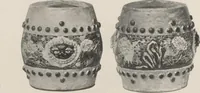 An illustration from Illustrated catalogue of the important and interesting collection of beautiful pottery vases of Eastern origin, dating from the sixth century B.C. to the eighteenth century A.D., being the collection of the widely known connoisseur Mr. Thomas B. Clarke of New York City [electronic resource] : to be sold at unrestricted public sale at the American Art Galleries on the afternoons herein stated (1917)