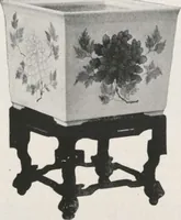 Picture 67 of 150 from Illustrated catalogue of the important collection of antique Chinese porcelains, Sung and Ming potteries, ancient stone sculptures, carved jades and other hard stones, snuff bottles, Mandarin necklaces, bronzes, enamels, palace furniture and wall panels and a number of rare and fine ancient Chinese paintings of the Sung and Ming periods [electronic resource] : all of which are to be sold at unrestricted public sale by direction of the Chinese expert, Lee Van Ching of Shanghai on the afternoons herein stated (1917), leaf 114