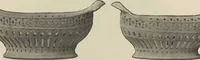 An illustration from Illustrated catalogue of a remarkable collection of beautiful white glazes in European and Oriental productions, exceptional Chinese porcelains, exclusively single-color specimens [electronic resource] : to be sold at unrestricted public sale by direction of Mr. Thomas B. Clarke at the American Art Galleries on the afternoons herein stated (1918)
