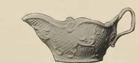 An illustration from Illustrated catalogue of a remarkable collection of beautiful white glazes in European and Oriental productions, exceptional Chinese porcelains, exclusively single-color specimens [electronic resource] : to be sold at unrestricted public sale by direction of Mr. Thomas B. Clarke at the American Art Galleries on the afternoons herein stated (1918)