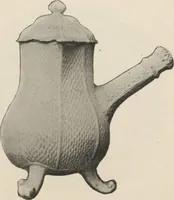 An illustration from Illustrated catalogue of a remarkable collection of beautiful white glazes in European and Oriental productions, exceptional Chinese porcelains, exclusively single-color specimens [electronic resource] : to be sold at unrestricted public sale by direction of Mr. Thomas B. Clarke at the American Art Galleries on the afternoons herein stated (1918)
