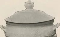 An illustration from Illustrated catalogue of a remarkable collection of beautiful white glazes in European and Oriental productions, exceptional Chinese porcelains, exclusively single-color specimens [electronic resource] : to be sold at unrestricted public sale by direction of Mr. Thomas B. Clarke at the American Art Galleries on the afternoons herein stated (1918)
