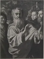 An illustration from Illustrated catalogue of a highly important collection of ancient paintings of the Italian, Dutch, Spanish, Flemish and French schools, including an imposing gathering of Italian and Flemish primitives [electronic resource] : to be sold at unrestricted public sale by direction of the F. Kleinberger Galleries, for the purpose of adjusting the business interests of their former partnership and the present incorporation, in the grand ballroom of the Plaza Hotel, Fifth Avenue, 58th to 59th Street, on the evening herein stated (1918)