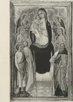 An illustration from Illustrated catalogue of a highly important collection of ancient paintings of the Italian, Dutch, Spanish, Flemish and French schools, including an imposing gathering of Italian and Flemish primitives [electronic resource] : to be sold at unrestricted public sale by direction of the F. Kleinberger Galleries, for the purpose of adjusting the business interests of their former partnership and the present incorporation, in the grand ballroom of the Plaza Hotel, Fifth Avenue, 58th to 59th Street, on the evening herein stated (1918)
