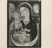 An illustration from Illustrated catalogue of a highly important collection of ancient paintings of the Italian, Dutch, Spanish, Flemish and French schools, including an imposing gathering of Italian and Flemish primitives [electronic resource] : to be sold at unrestricted public sale by direction of the F. Kleinberger Galleries, for the purpose of adjusting the business interests of their former partnership and the present incorporation, in the grand ballroom of the Plaza Hotel, Fifth Avenue, 58th to 59th Street, on the evening herein stated (1918)