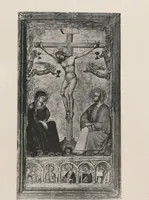 An illustration from Illustrated catalogue of a highly important collection of ancient paintings of the Italian, Dutch, Spanish, Flemish and French schools, including an imposing gathering of Italian and Flemish primitives [electronic resource] : to be sold at unrestricted public sale by direction of the F. Kleinberger Galleries, for the purpose of adjusting the business interests of their former partnership and the present incorporation, in the grand ballroom of the Plaza Hotel, Fifth Avenue, 58th to 59th Street, on the evening herein stated (1918)