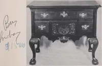 An illustration from The Jacob Paxson Temple collection of early American furniture and objects of art [electronic resource] (1922)
