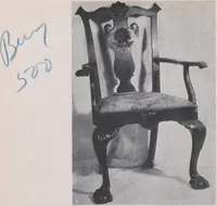 An illustration from The Jacob Paxson Temple collection of early American furniture and objects of art [electronic resource] (1922)