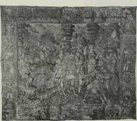 An illustration from Illustrated catalogue of the valuable collection of rare Gothic art and other artistic antique property belonging to the continental connoisseur and expert Henri S. de Souhami of Paris, acquired by him from Prince Henri de Faucigny Lucinge, Madame Lelong and other sources [electronic resource] : to be sold at unrestricted publi sale at the new American Art Galleries ... on the afternoons herein stated (1922)