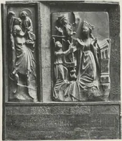 An illustration from Illustrated catalogue of the valuable collection of rare Gothic art and other artistic antique property belonging to the continental connoisseur and expert Henri S. de Souhami of Paris, acquired by him from Prince Henri de Faucigny Lucinge, Madame Lelong and other sources [electronic resource] : to be sold at unrestricted publi sale at the new American Art Galleries ... on the afternoons herein stated (1922)