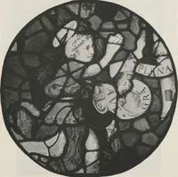 An illustration from Illustrated catalogue of the valuable collection of rare Gothic art and other artistic antique property belonging to the continental connoisseur and expert Henri S. de Souhami of Paris, acquired by him from Prince Henri de Faucigny Lucinge, Madame Lelong and other sources [electronic resource] : to be sold at unrestricted publi sale at the new American Art Galleries ... on the afternoons herein stated (1922)