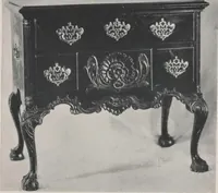 An illustration from Illustrated announcement of the sale by auction of the Jacob Paxson Temple collection of early American furniture and objects of art ... [electronic resource] (1922)