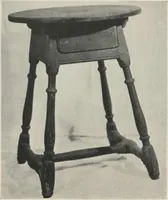 An illustration from Illustrated announcement of the sale by auction of the Jacob Paxson Temple collection of early American furniture and objects of art ... [electronic resource] (1922)