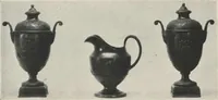 An illustration from Illustrated announcement of the sale by auction of the Jacob Paxson Temple collection of early American furniture and objects of art ... [electronic resource] (1922)