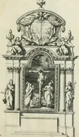 Picture 4 of 19 from Liure d'architecture d'autels et de cheminees (1633), leaf 18