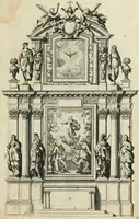 Picture 6 of 19 from Liure d'architecture d'autels et de cheminees (1633), leaf 22