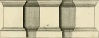 An illustration from Liure nouueau de l'art d'architecture : des cinq ordres et de plusieurs recueils de cette science, comme amphitheatres, plans, élevations, perspectiue et autres, desseignez correctement d'apres Vitruue, Scamossi, Palladio, Vignole et de Lorme (1650)