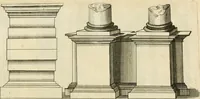 An illustration from Liure nouueau de l'art d'architecture : des cinq ordres et de plusieurs recueils de cette science, comme amphitheatres, plans, élevations, perspectiue et autres, desseignez correctement d'apres Vitruue, Scamossi, Palladio, Vignole et de Lorme (1650)