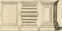 An illustration from Liure nouueau de l'art d'architecture : des cinq ordres et de plusieurs recueils de cette science, comme amphitheatres, plans, élevations, perspectiue et autres, desseignez correctement d'apres Vitruue, Scamossi, Palladio, Vignole et de Lorme (1650)