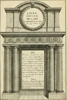 An illustration from Liure nouueau de l'art d'architecture : des cinq ordres et de plusieurs recueils de cette science, comme amphitheatres, plans, élevations, perspectiue et autres, desseignez correctement d'apres Vitruue, Scamossi, Palladio, Vignole et de Lorme (1650)