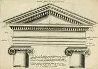 Picture 3 of 53 from Liure nouueau de l'art d'architecture : des cinq ordres et de plusieurs recueils de cette science, comme amphitheatres, plans, élevations, perspectiue et autres, desseignez correctement d'apres Vitruue, Scamossi, Palladio, Vignole et de Lorme (1650), leaf 8