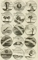 An illustration from Livre curieux et utile pour les sçavans et artistes : composé de trois alphabets de chiffres simples, doubles & triples, fleuronnez et au premier trait : accompagné d'un tres grand nombre de devises, emblêmes, médailles et autres figures hieroglyfiques : ensemble de plusieurs supports et cimiers pour les ornemens des armes : avec une table tres ample par le moyen de laquelle on trouvera facilement tous les noms imaginables (1685)