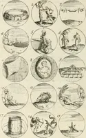 An illustration from Livre curieux et utile pour les sçavans et artistes : composé de trois alphabets de chiffres simples, doubles & triples, fleuronnez et au premier trait : accompagné d'un tres grand nombre de devises, emblêmes, médailles et autres figures hieroglyfiques : ensemble de plusieurs supports et cimiers pour les ornemens des armes : avec une table tres ample par le moyen de laquelle on trouvera facilement tous les noms imaginables (1685)