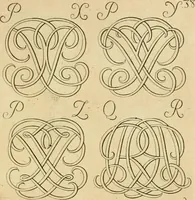 Picture 147 of 279 from Livre de chiffres a double traits, ou l'on trouve les noms & surnoms. : Vtile aux peintres, sculpteurs, graveurs et autres. Dedia Monseigneur le Dauphin (1685), leaf 126