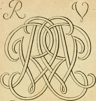 Picture 156 of 279 from Livre de chiffres a double traits, ou l'on trouve les noms & surnoms. : Vtile aux peintres, sculpteurs, graveurs et autres. Dedia Monseigneur le Dauphin (1685), leaf 130