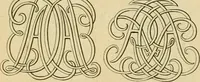 Picture 170 of 279 from Livre de chiffres a double traits, ou l'on trouve les noms & surnoms. : Vtile aux peintres, sculpteurs, graveurs et autres. Dedia Monseigneur le Dauphin (1685), leaf 136