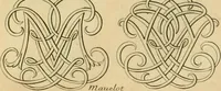 Picture 180 of 279 from Livre de chiffres a double traits, ou l'on trouve les noms & surnoms. : Vtile aux peintres, sculpteurs, graveurs et autres. Dedia Monseigneur le Dauphin (1685), leaf 140
