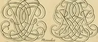 Picture 183 of 279 from Livre de chiffres a double traits, ou l'on trouve les noms & surnoms. : Vtile aux peintres, sculpteurs, graveurs et autres. Dedia Monseigneur le Dauphin (1685), leaf 142