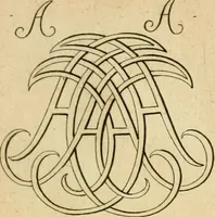 Picture 207 of 279 from Livre de chiffres a double traits, ou l'on trouve les noms & surnoms. : Vtile aux peintres, sculpteurs, graveurs et autres. Dedia Monseigneur le Dauphin (1685), leaf 152