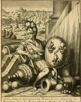 Picture 229 of 279 from Livre de chiffres a double traits, ou l'on trouve les noms & surnoms. : Vtile aux peintres, sculpteurs, graveurs et autres. Dedia Monseigneur le Dauphin (1685), leaf 172