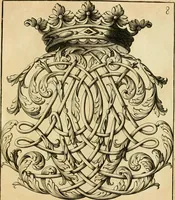 Picture 236 of 279 from Livre de chiffres a double traits, ou l'on trouve les noms & surnoms. : Vtile aux peintres, sculpteurs, graveurs et autres. Dedia Monseigneur le Dauphin (1685), leaf 190