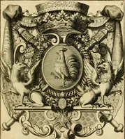 An illustration from Livre de chiffres a double traits, ou l'on trouve les noms & surnoms. : Vtile aux peintres, sculpteurs, graveurs et autres. Dedia Monseigneur le Dauphin (1685)