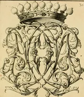 Picture 257 of 279 from Livre de chiffres a double traits, ou l'on trouve les noms & surnoms. : Vtile aux peintres, sculpteurs, graveurs et autres. Dedia Monseigneur le Dauphin (1685), leaf 234