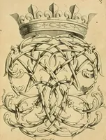 Picture 9 of 279 from Livre de chiffres a double traits, ou l'on trouve les noms & surnoms. : Vtile aux peintres, sculpteurs, graveurs et autres. Dedia Monseigneur le Dauphin (1685), leaf 24