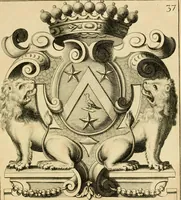 Picture 265 of 279 from Livre de chiffres a double traits, ou l'on trouve les noms & surnoms. : Vtile aux peintres, sculpteurs, graveurs et autres. Dedia Monseigneur le Dauphin (1685), leaf 250