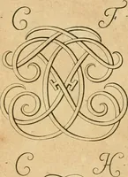 Picture 43 of 279 from Livre de chiffres a double traits, ou l'on trouve les noms & surnoms. : Vtile aux peintres, sculpteurs, graveurs et autres. Dedia Monseigneur le Dauphin (1685), leaf 66