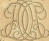 Picture 44 of 279 from Livre de chiffres a double traits, ou l'on trouve les noms & surnoms. : Vtile aux peintres, sculpteurs, graveurs et autres. Dedia Monseigneur le Dauphin (1685), leaf 66