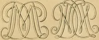 Picture 53 of 279 from Livre de chiffres a double traits, ou l'on trouve les noms & surnoms. : Vtile aux peintres, sculpteurs, graveurs et autres. Dedia Monseigneur le Dauphin (1685), leaf 74
