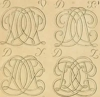 Picture 55 of 279 from Livre de chiffres a double traits, ou l'on trouve les noms & surnoms. : Vtile aux peintres, sculpteurs, graveurs et autres. Dedia Monseigneur le Dauphin (1685), leaf 78